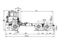 Шасси УРАЛ-М 4320-4151-81