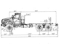 Шасси УРАЛ NEXT 4320-6951-72