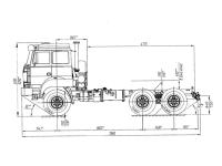 Шасси УРАЛ-М 4320-4551-81