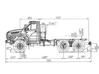 Шасси УРАЛ NEXT 4320-6151-73